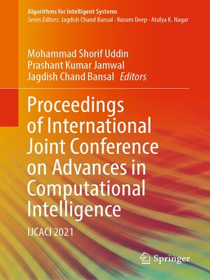cover image of Proceedings of International Joint Conference on Advances in Computational Intelligence